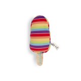 Plush legetj til hunde Gloria RAINWBOW Hvid Polyester polypropylen #1