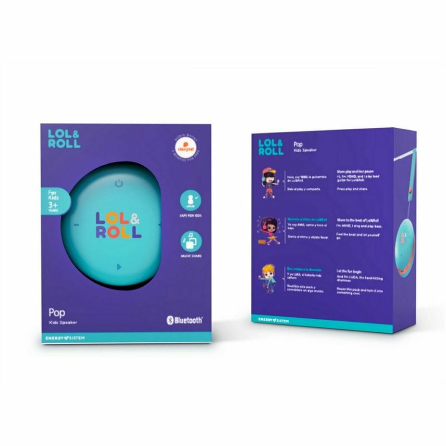 Brbare Bluetooth-hjttalere Energy Sistem Lol&Roll Pop Bl 5 W #7