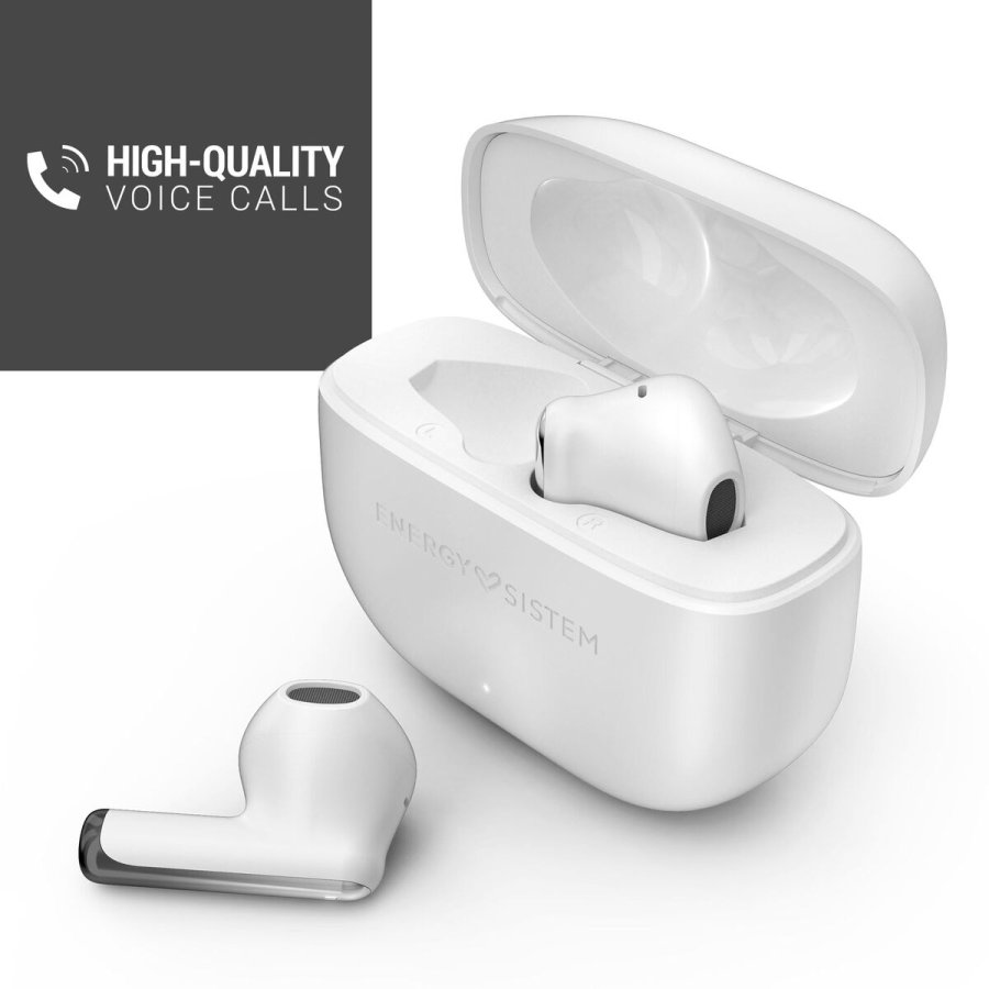 Trdlse hretelefoner med etui til opladning Energy Sistem 459407 Sort #3