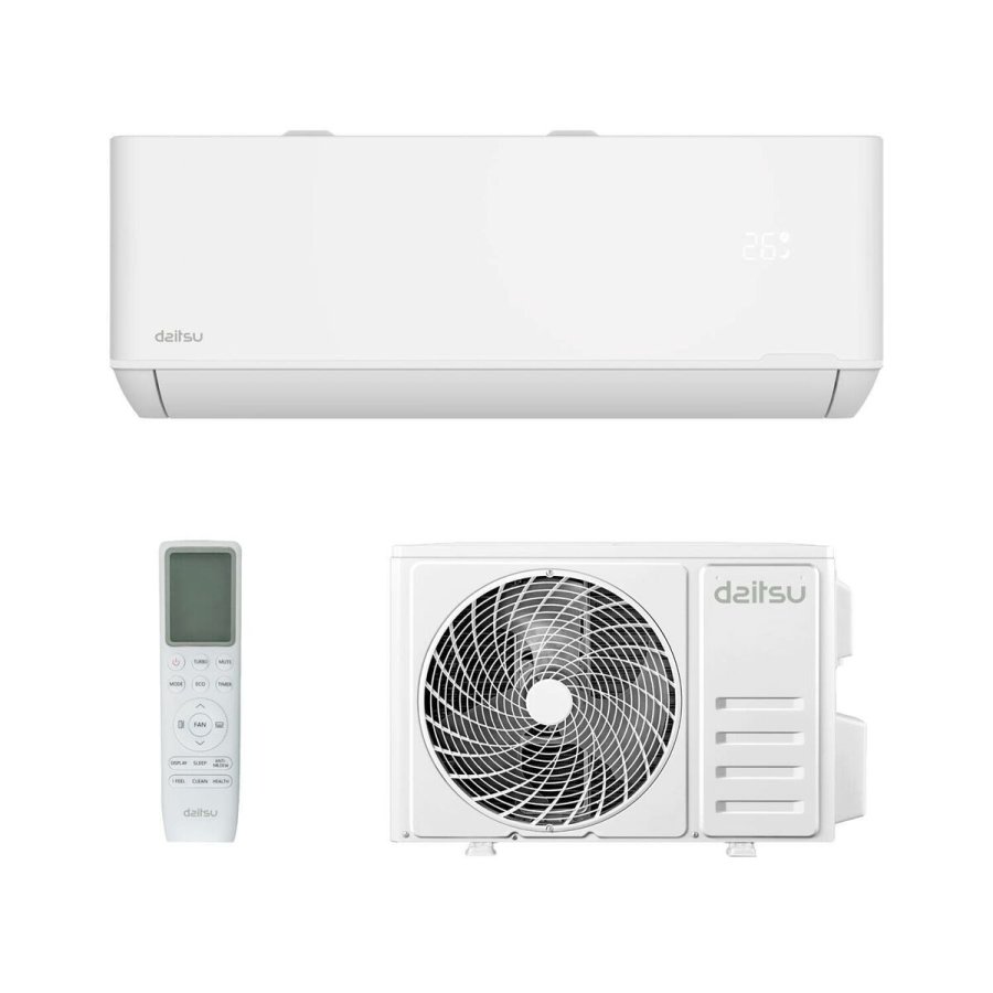 Aircondition DAITSU ELECTRIC DS12KTP4 Hvid A+/A+ 3010 fg/g 2924 kcal/h-3096 kcal/h 3010 fg/h #1