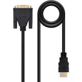 HDMI til DVI-kabel NANOCABLE 10.15.0503 3 m Sort #2