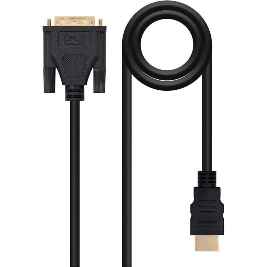 HDMI til DVI-kabel NANOCABLE 10.15.0503 3 m Sort #2