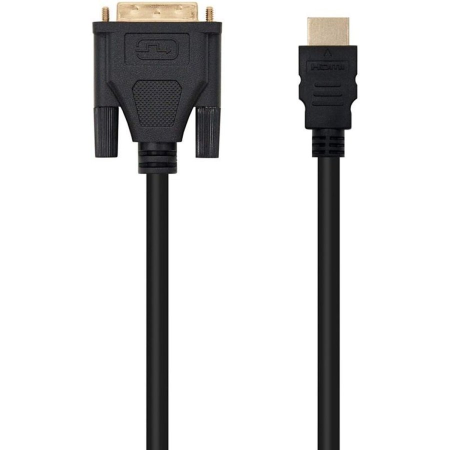 HDMI til DVI-kabel NANOCABLE 10.15.0503 3 m Sort #3