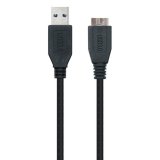USB 3.0 A til mikro USB B-kabel NANOCABLE 10.01.110-BK #5