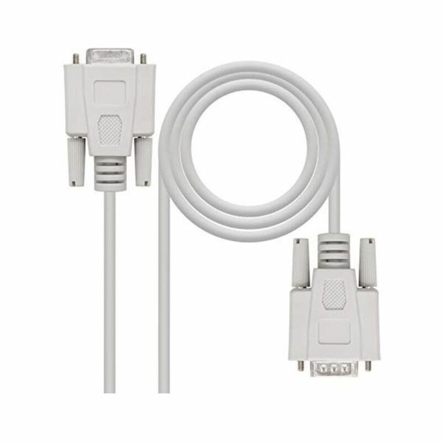 Kabel NANOCABLE 10.14.0202 PUERTO SERIE DB9 RS232 1,8 M #1