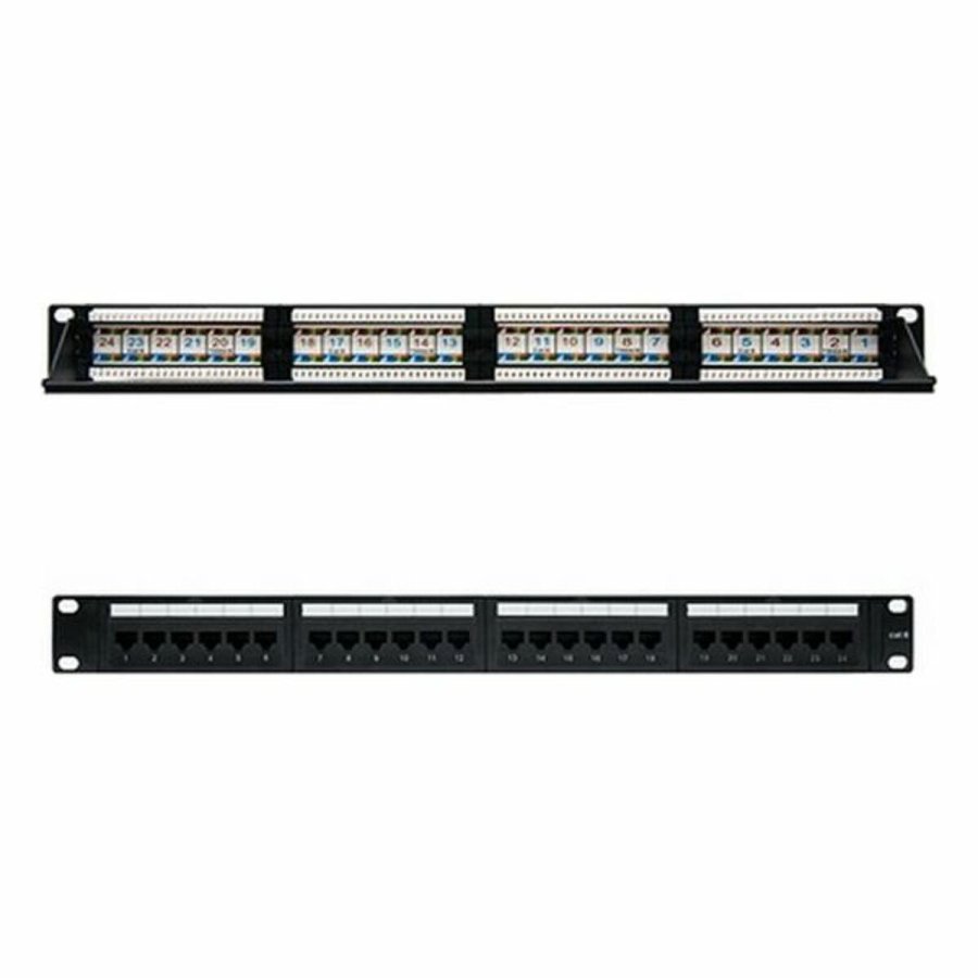 24-port UTP kategori 6 Patch Panel NANOCABLE 10.21.3124 19
