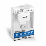 Vgoplader TooQ TQWC-1S02WT USB x 2 17W Hvid 17 W #1