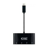 USB-C til USB-adapter NANOCABLE 10.16.4401-BK (10 cm) 10 cm #1