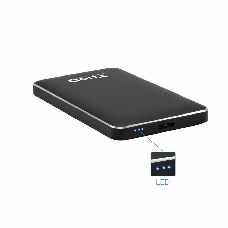 Ekstern Boks TooQ TQE-2531B Sort 2,5