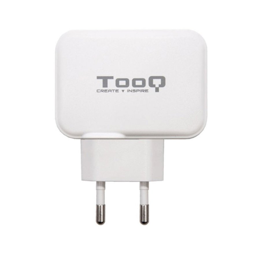USB-oplader vggen TooQ TQWC-2SC02WT Hvid 27 W #2