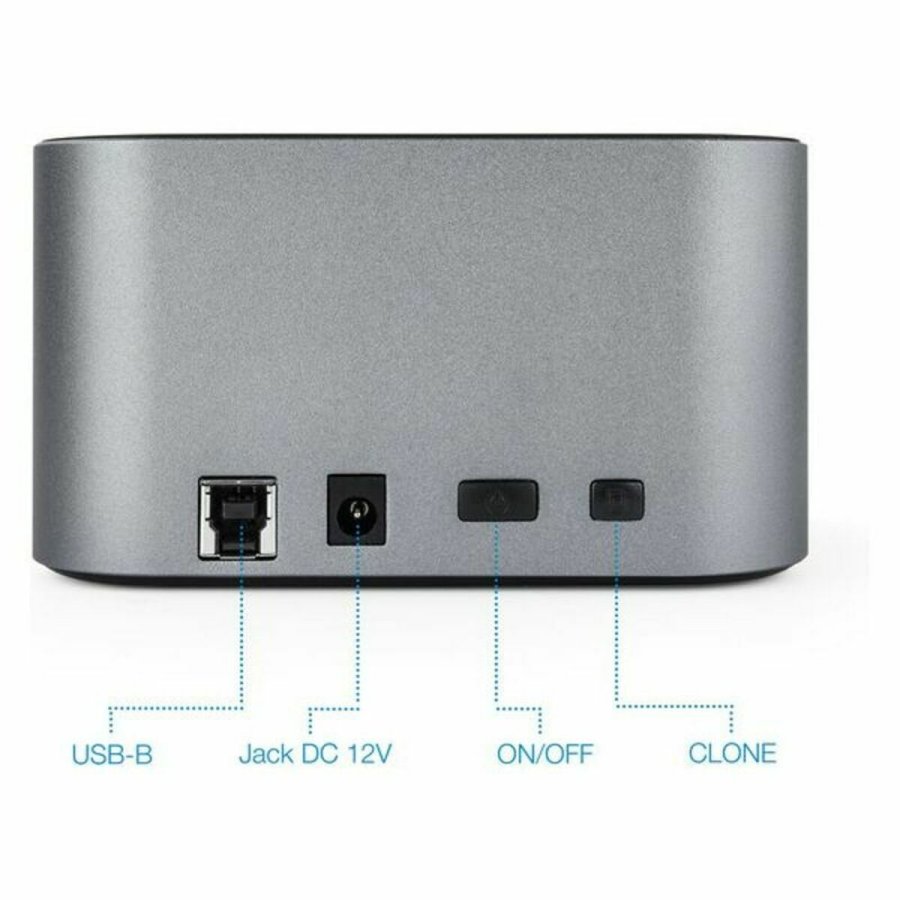 Dual dock-station TooQ TQDS-805G 2.5