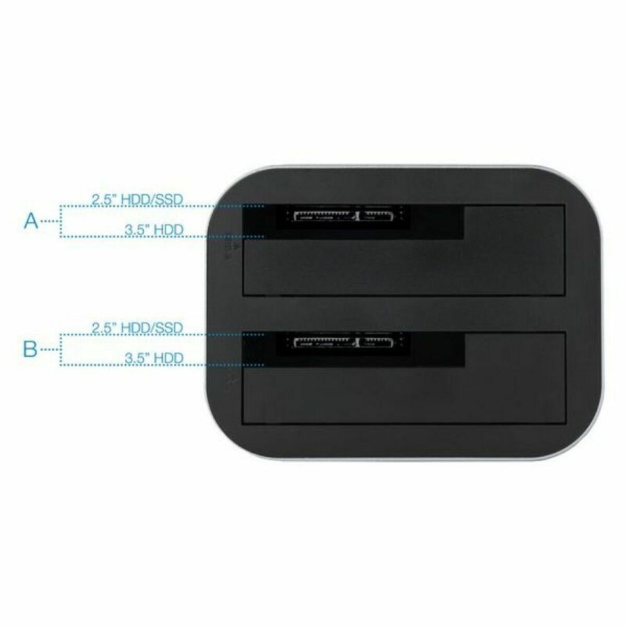 Dual dock-station TooQ TQDS-805G 2.5
