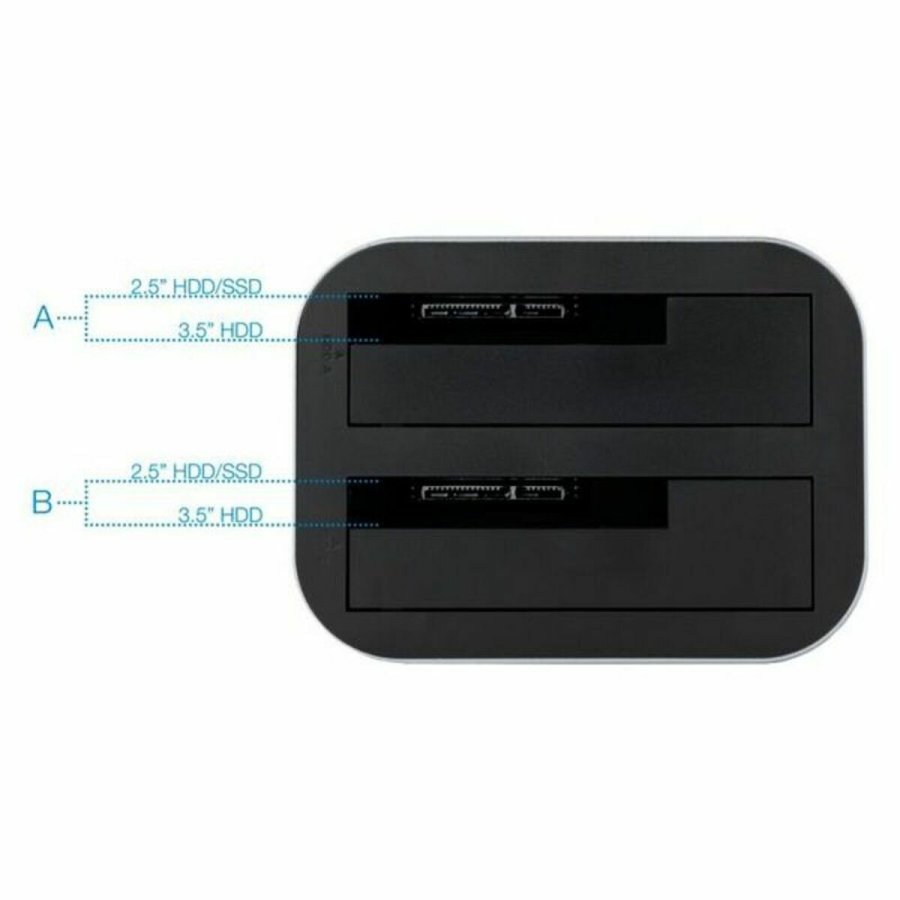 Dual dock-station TooQ TQDS-805G 2.5