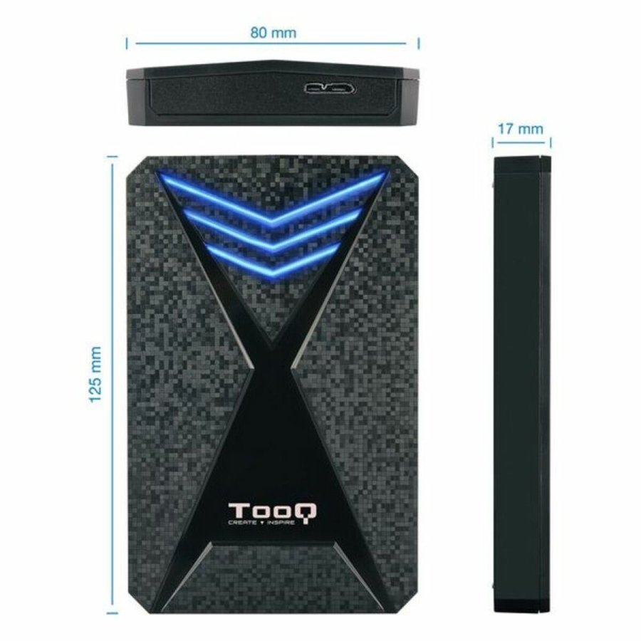 Lomme til harddisk TooQ TQE-2550BL 2,5