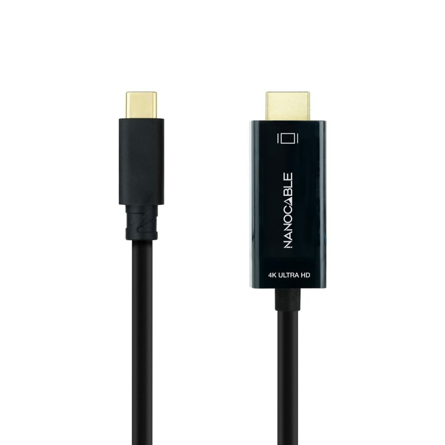 USB-C til HDMI-kabel NANOCABLE 10.15.5102 1,8 m Sort #5