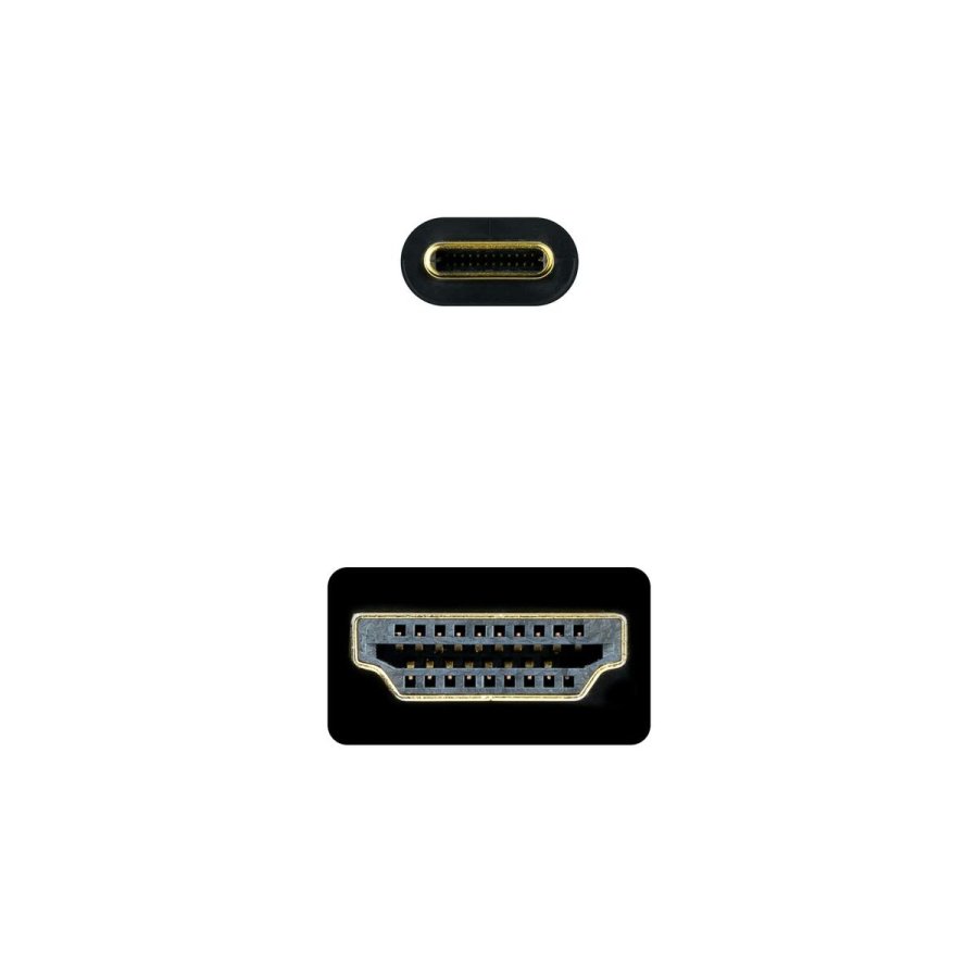 USB-C til HDMI-kabel NANOCABLE 10.15.5102 1,8 m Sort #7