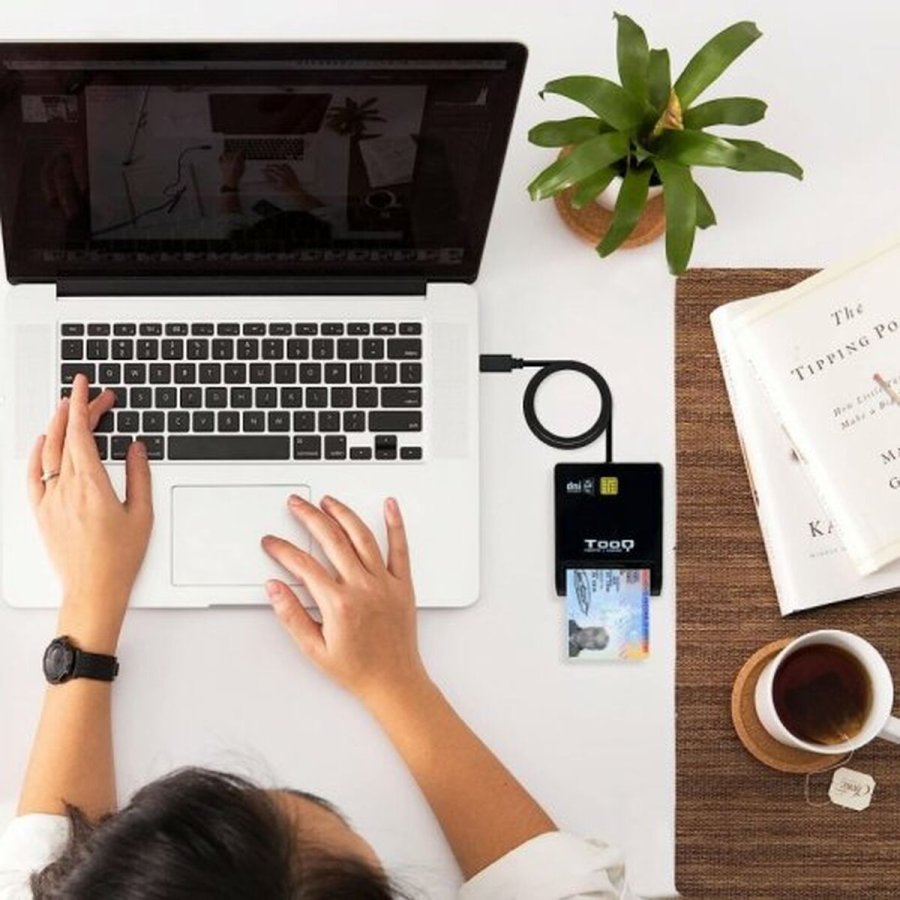 Smart kortlser TooQ TQR-211B Sort #7