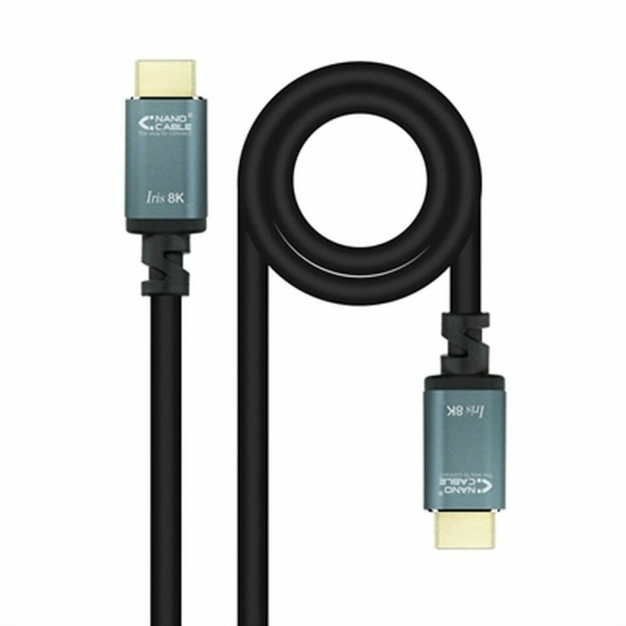 HDMI-kabel NANOCABLE 10.15.8001-L150 Gr 1,5 m #1