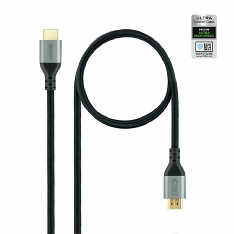 HDMI-kabel NANOCABLE 10.15.8101 1 m Sort #1