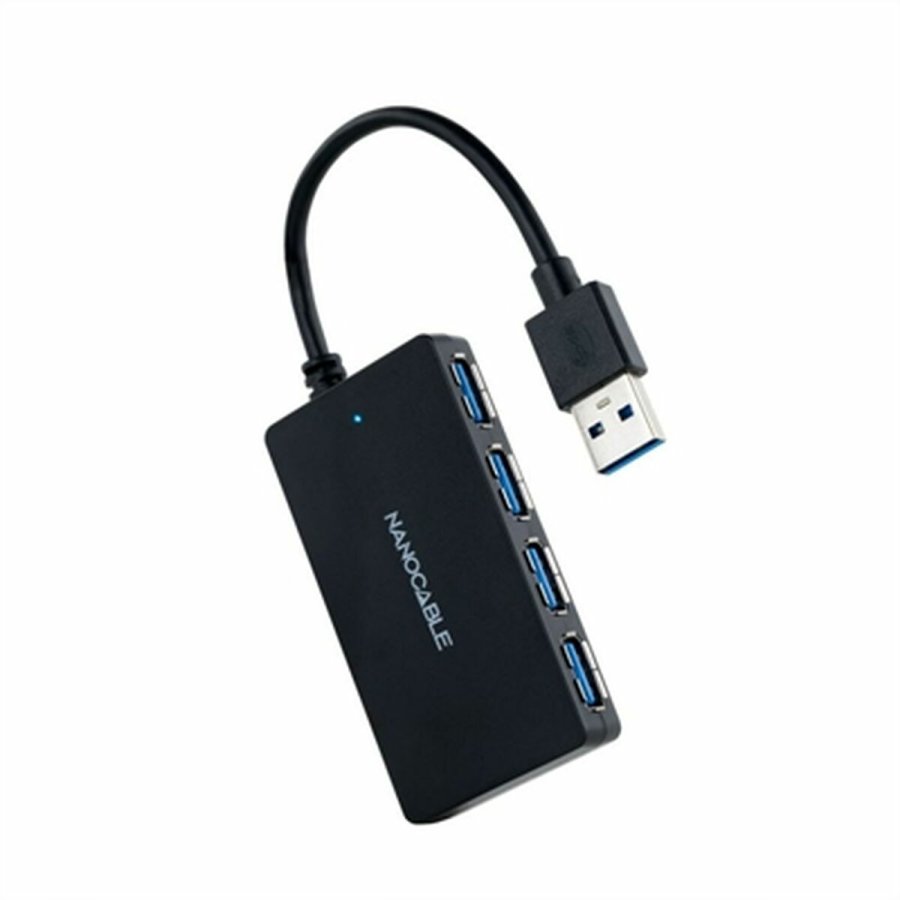 USB Hub NANOCABLE 10.16.4403 Sort #1