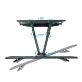 TV-vgbeslag med arm TooQ LP7866TN-B 40 kg #2