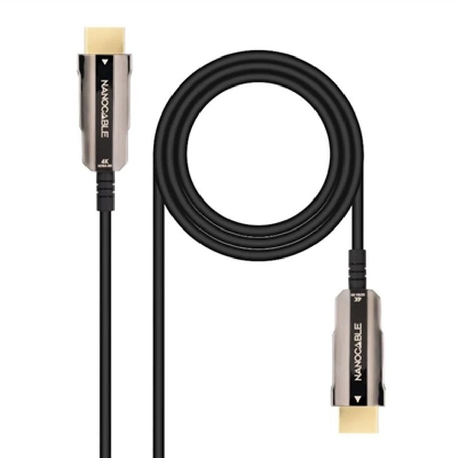 HDMI-kabel NANOCABLE 10.15.2010 10 m 4K Ultra HD Sort #1