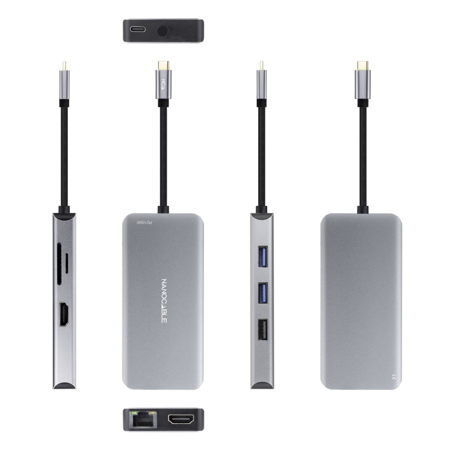 USB Hub NANOCABLE 10.16.1009 Gr (1 enheder) #5