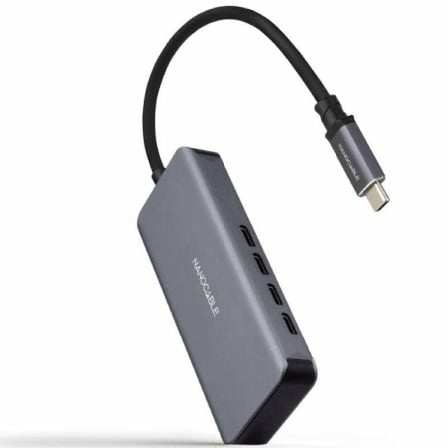 USB Hub NANOCABLE 10.16.4504 USB-C USB-C x 4 #1