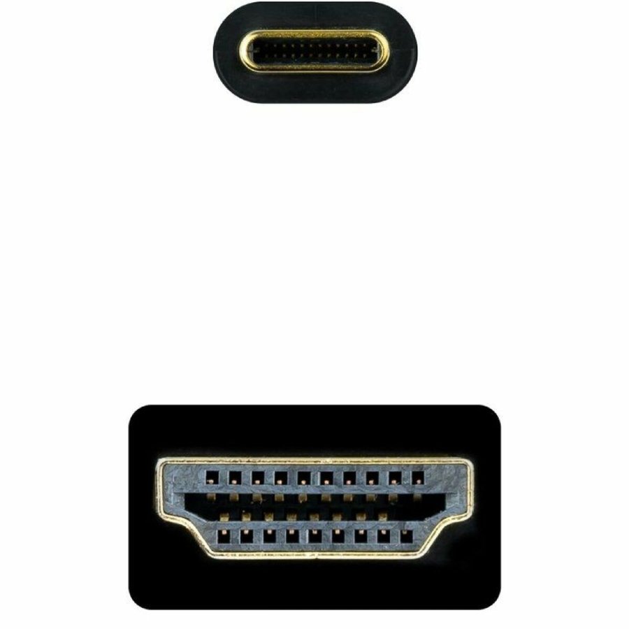 USB-C til HDMI-kabel NANOCABLE 10.15.5105 5 m Sort #3