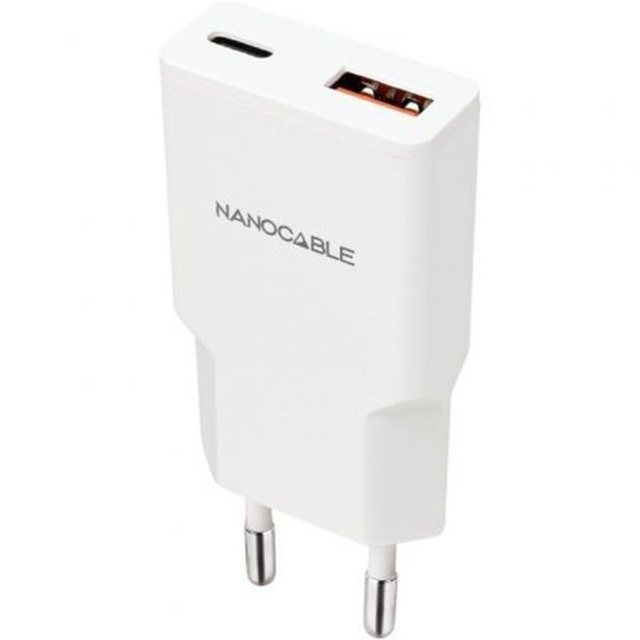 Vgoplader NANOCABLE 10.10.2022 Hvid 20 W #2