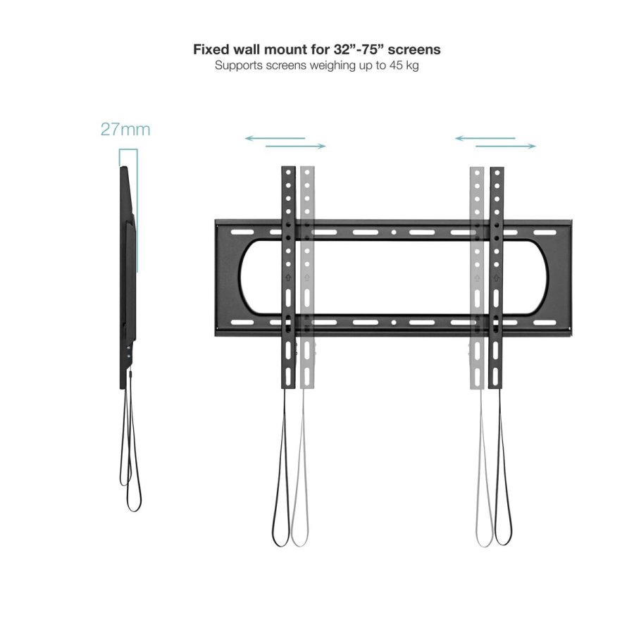 TV-holder TooQ LP1084F-B 80