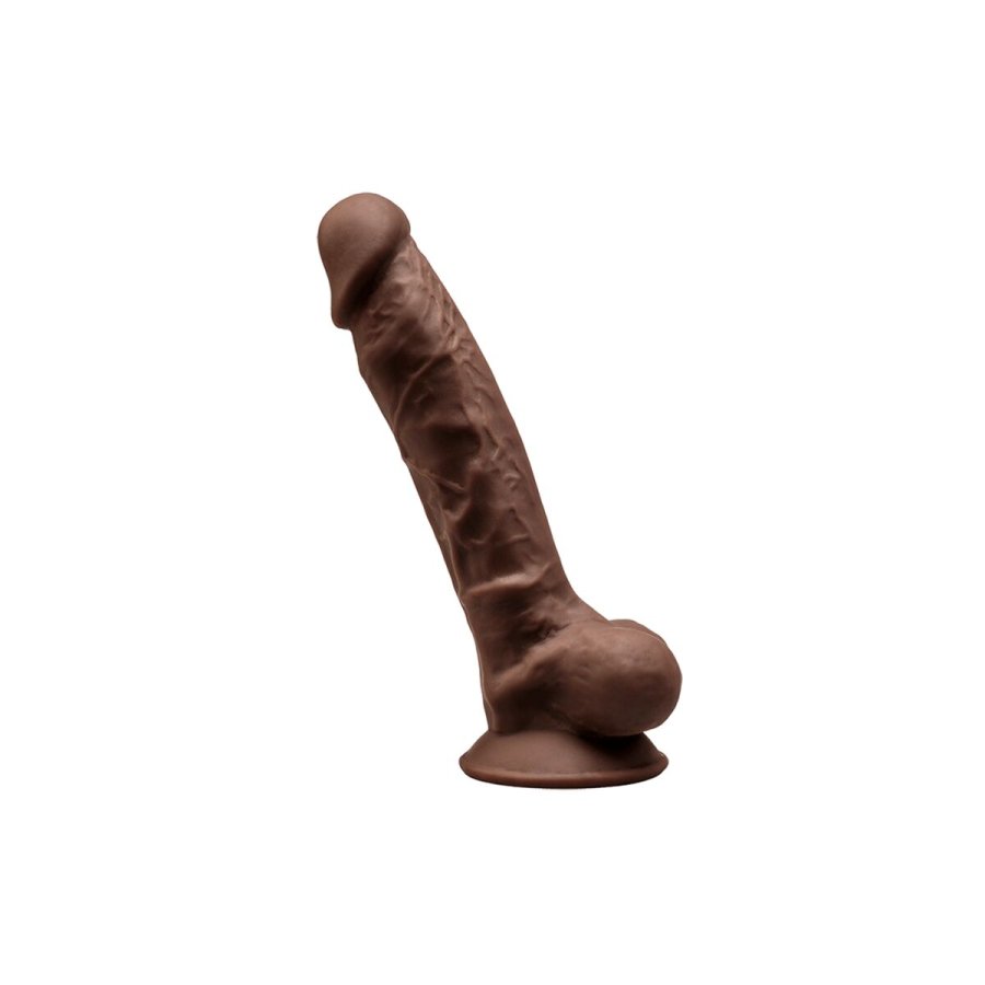 Dildo Silexd Brun Silikone #1