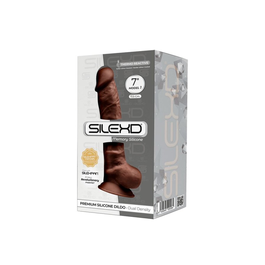 Dildo Silexd Brun Silikone #3