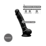 Realistisk Dildo Silexd Sort #3