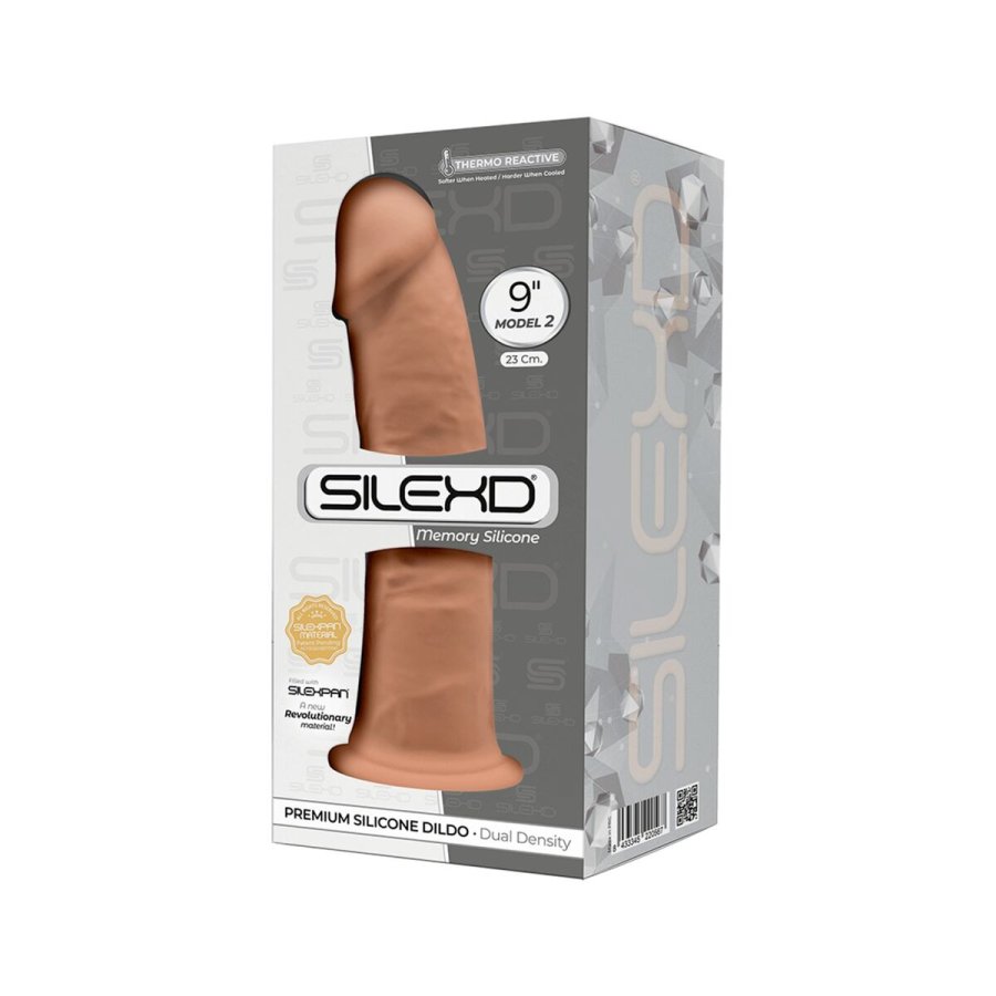 Realistisk Dildo Silexd Caramel Beige #7