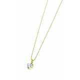 Vedhng til kvinder Lotus IC00210/43 Gylden #1