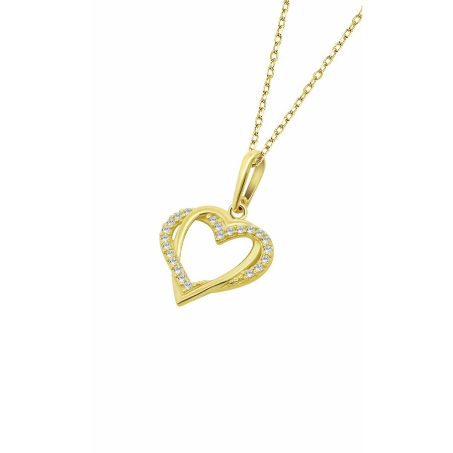 Vedhng til kvinder Lotus HIN00214/45 Gylden #1