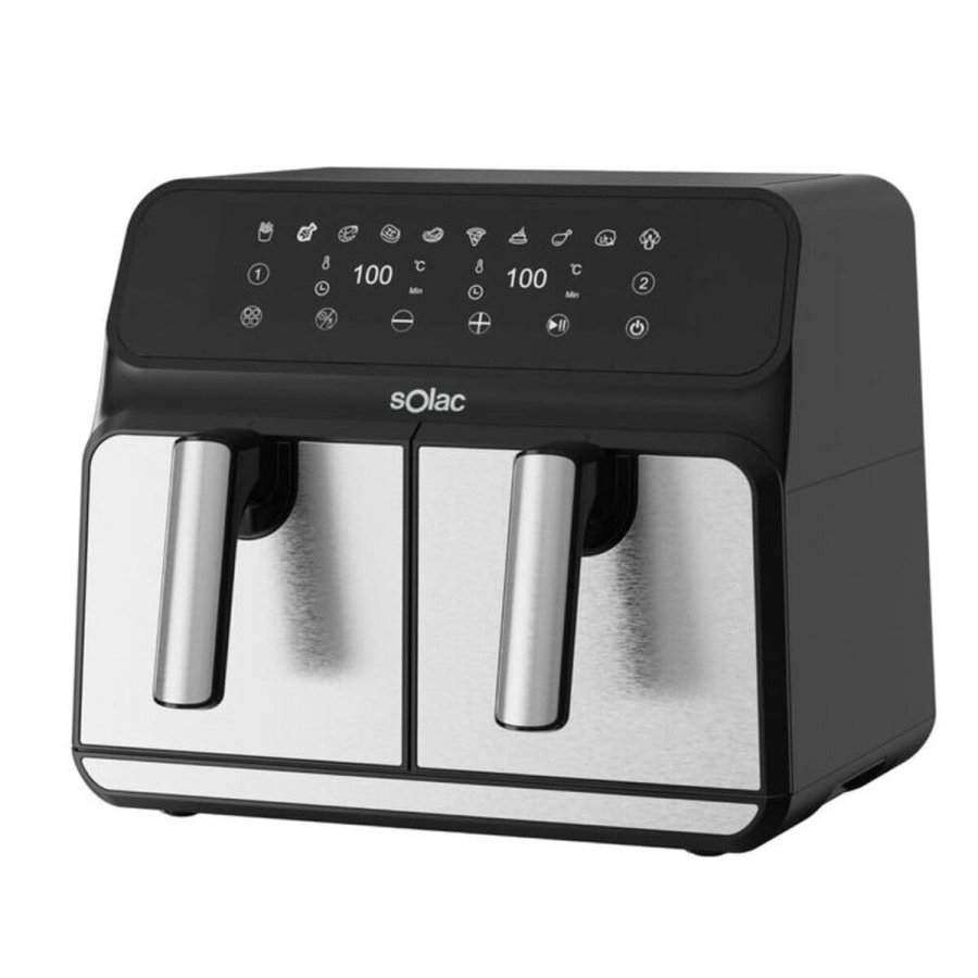 Varmluftsfrituregryde Solac FA1520 Sort 1700 W 8 L #1