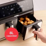 Varmluftsfrituregryde Solac FA1520 Sort 1700 W 8 L #6