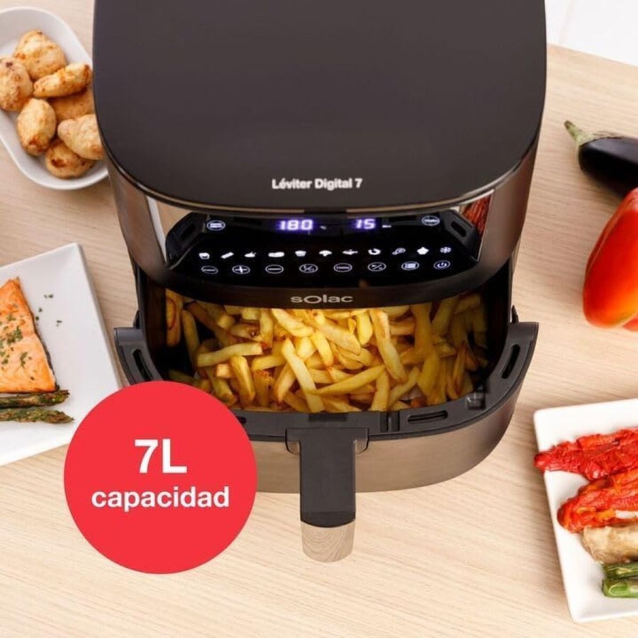 Varmluftsfrituregryde Solac FA1521 Sort 1650 W 7 L #4