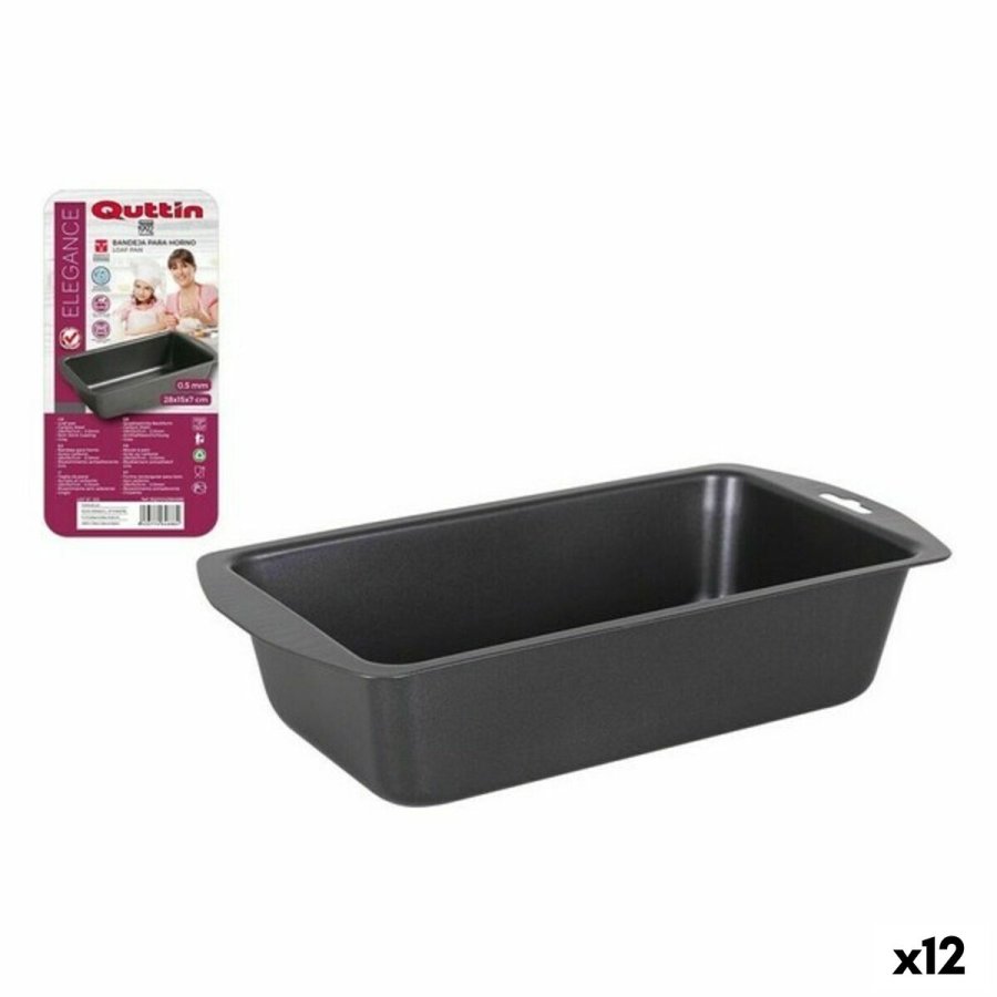 Bageplade Quttin Rektangulr 28 x 15 cm 0,5 mm (12 enheder) #1