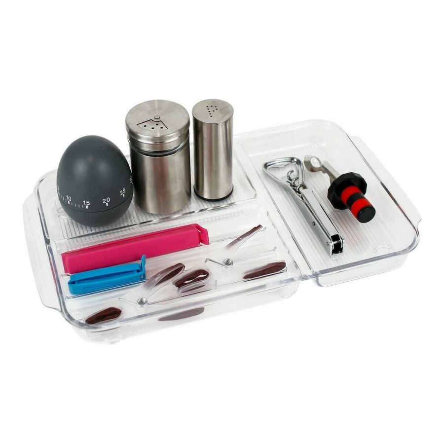 Bakke med Rum Confortime polystyren 30 x 17,7 x 2,6 cm 12 enheder (30 x 17 x 2,6 cm) #5