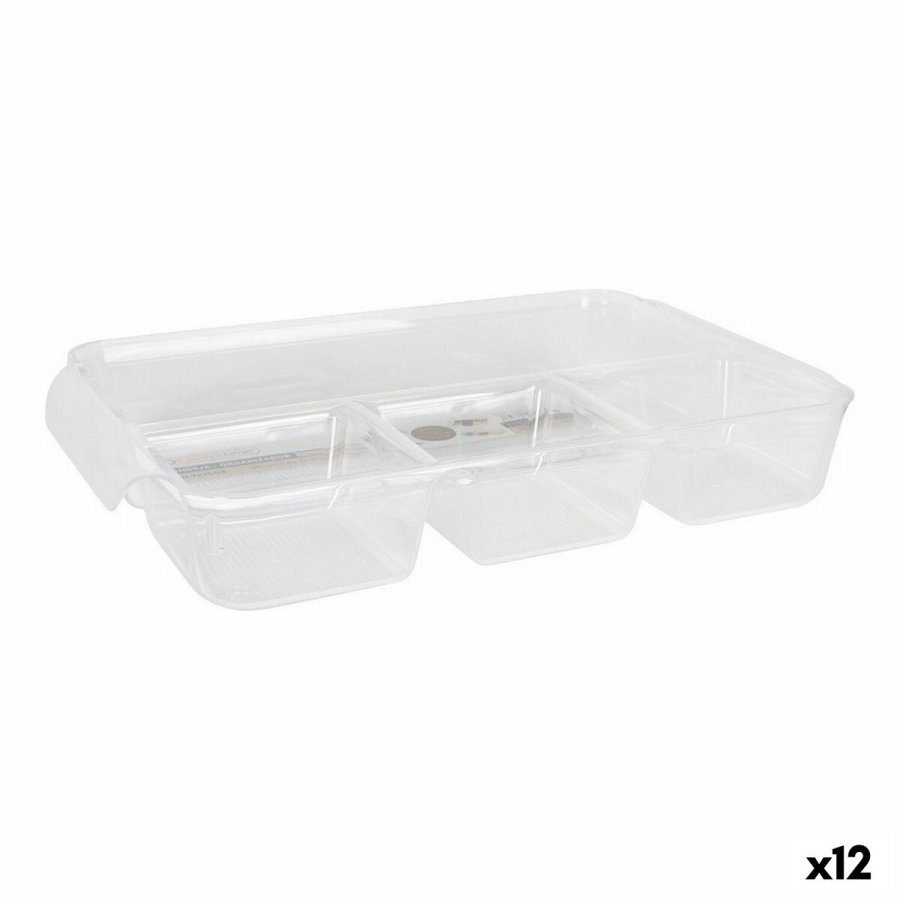Multifunktionel organizer Confortime Gennemsigtig 37,5 x 23,5 x 5, cm (12 enheder) #1