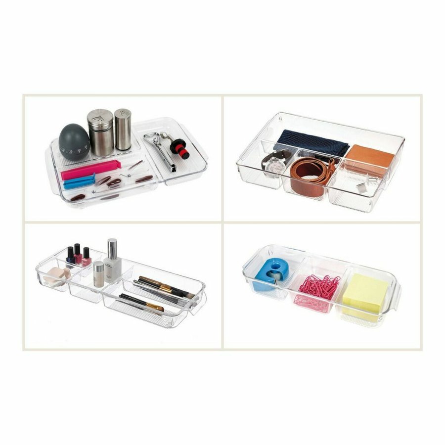 Multifunktionel organizer Confortime Gennemsigtig 37,5 x 23,5 x 5, cm (12 enheder) #5