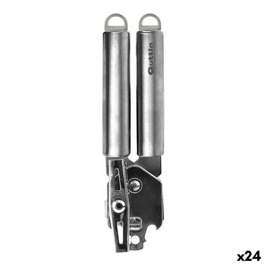 Dsebner Quttin 23 x 8 x 4 cm Slvfarvet Rustfrit stl (24 enheder) #1