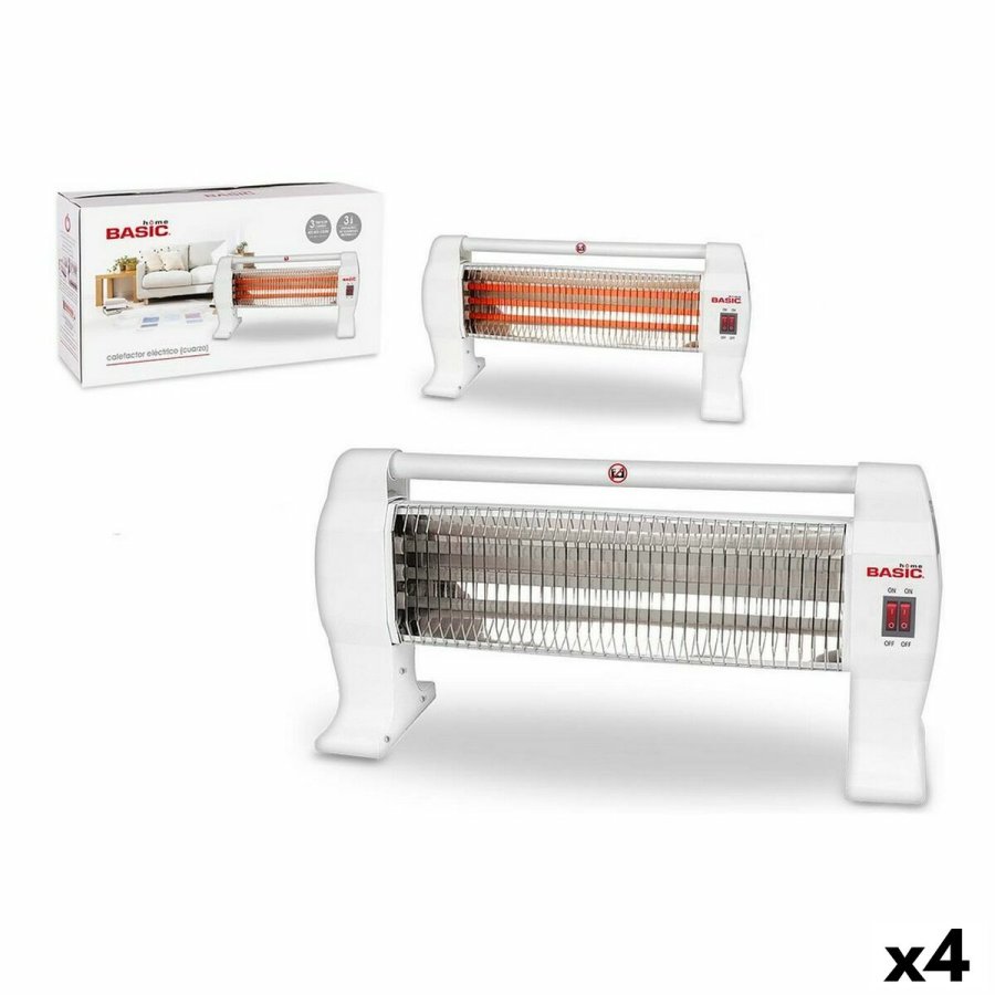 Varmeapparat Basic Home Elektrisk 600-1200 W 600 W (4 enheder) #1