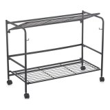 Hylder Confortime Sort Jern Foldbar Med hjul (67 x 30 x 44,8 cm) #2