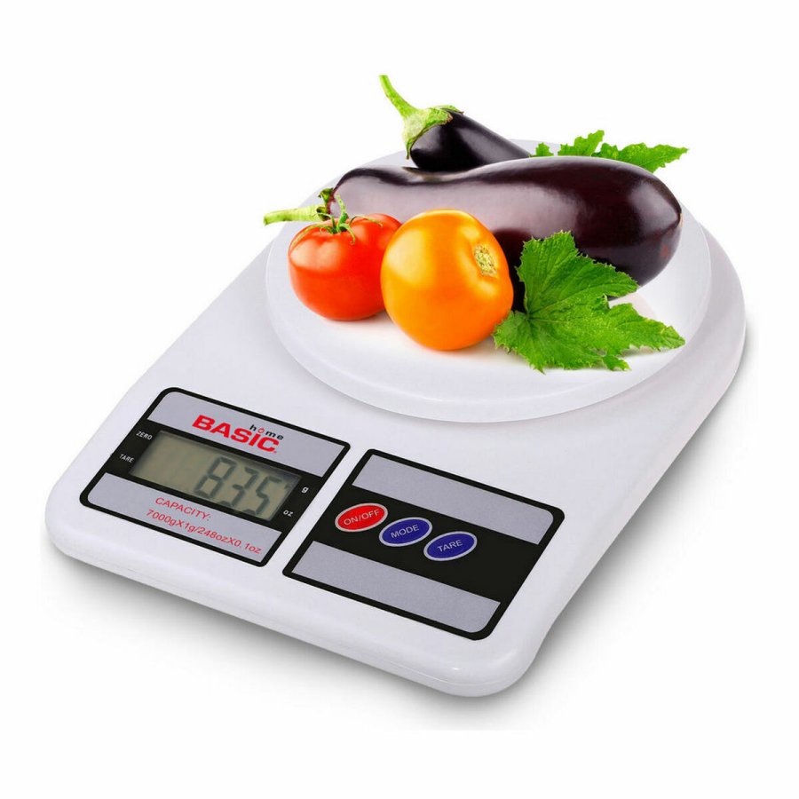 kkkenvgt Basic Home Digital 7 kg Hvid 23 x 16 x 3,6 cm (6 enheder) #10