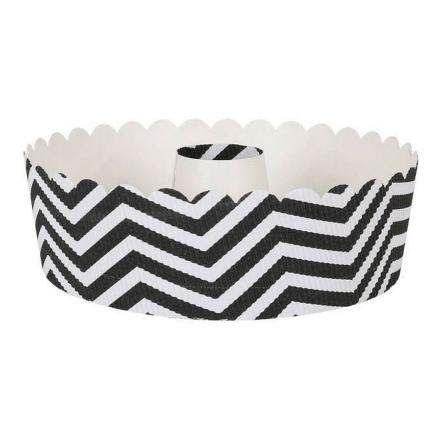 Bageform Quttin Sort 18 x 6 cm 4 Dele #1
