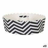 Bageform Quttin Sort 18 x 6 cm 4 Dele #1